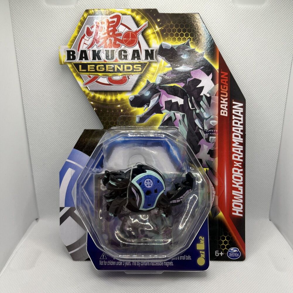 Bakugan Legends 2023 Aquos Darkus Howlkor X Ramparian New TCG Action Figure